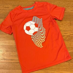 💕3 for $15💕 Kids Soccer Graphic T-Shirt - Orange